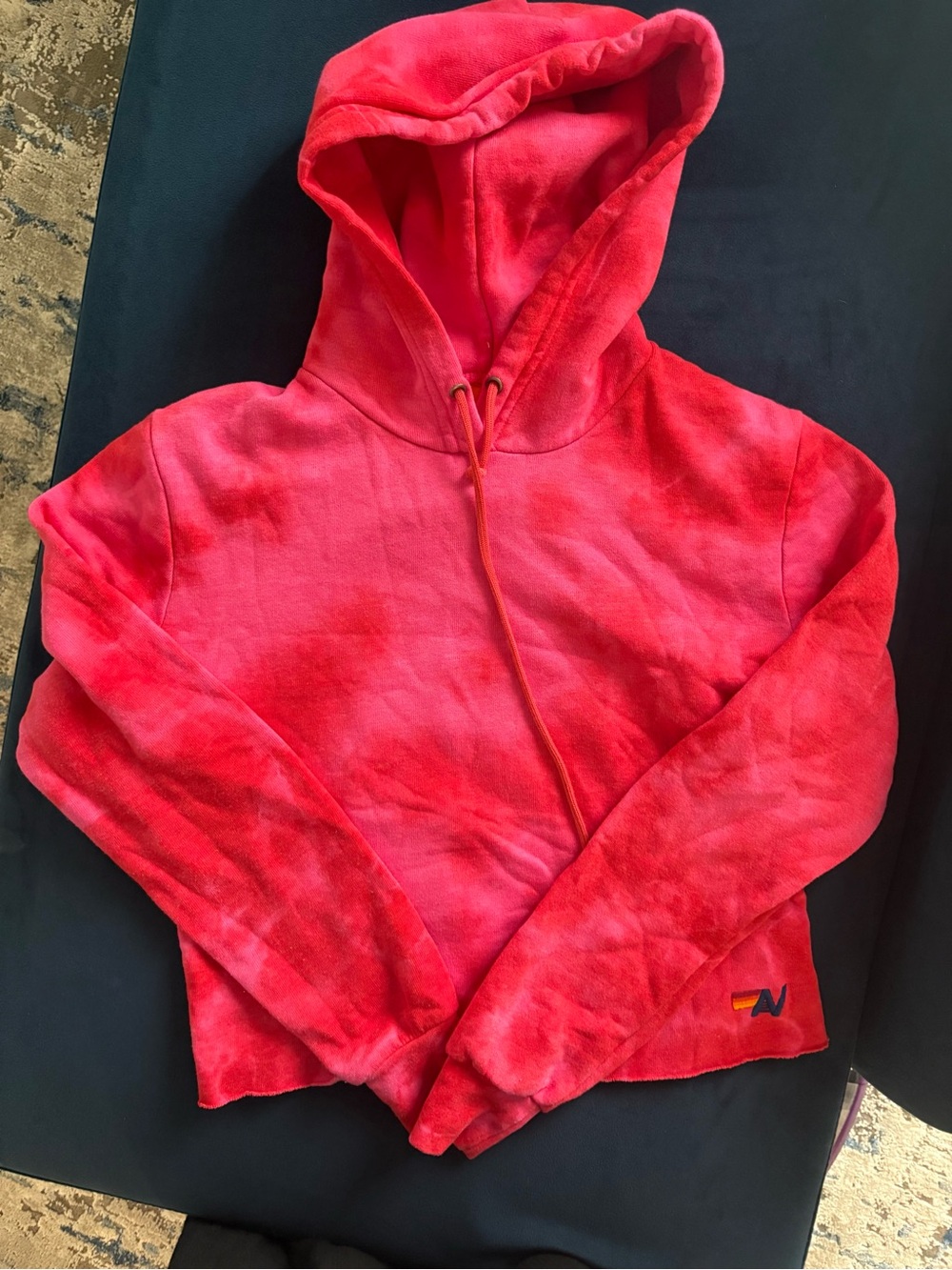 Aviator Nation Cropped Pullover Sweatshirt XS